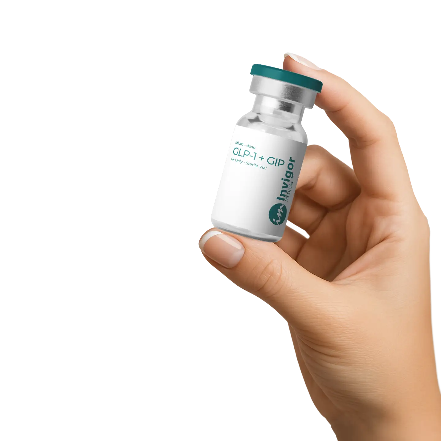 Micro-Dose GLP-1 + GIP Treatments Medication in Hand
