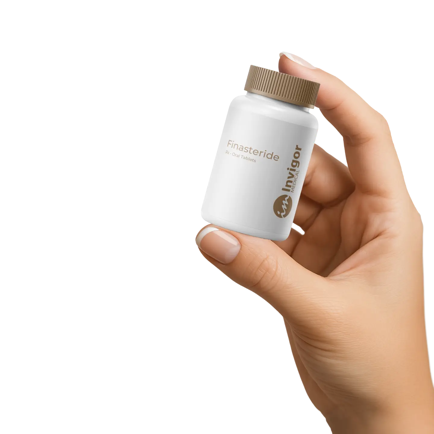 Finasteride Medication in Hand