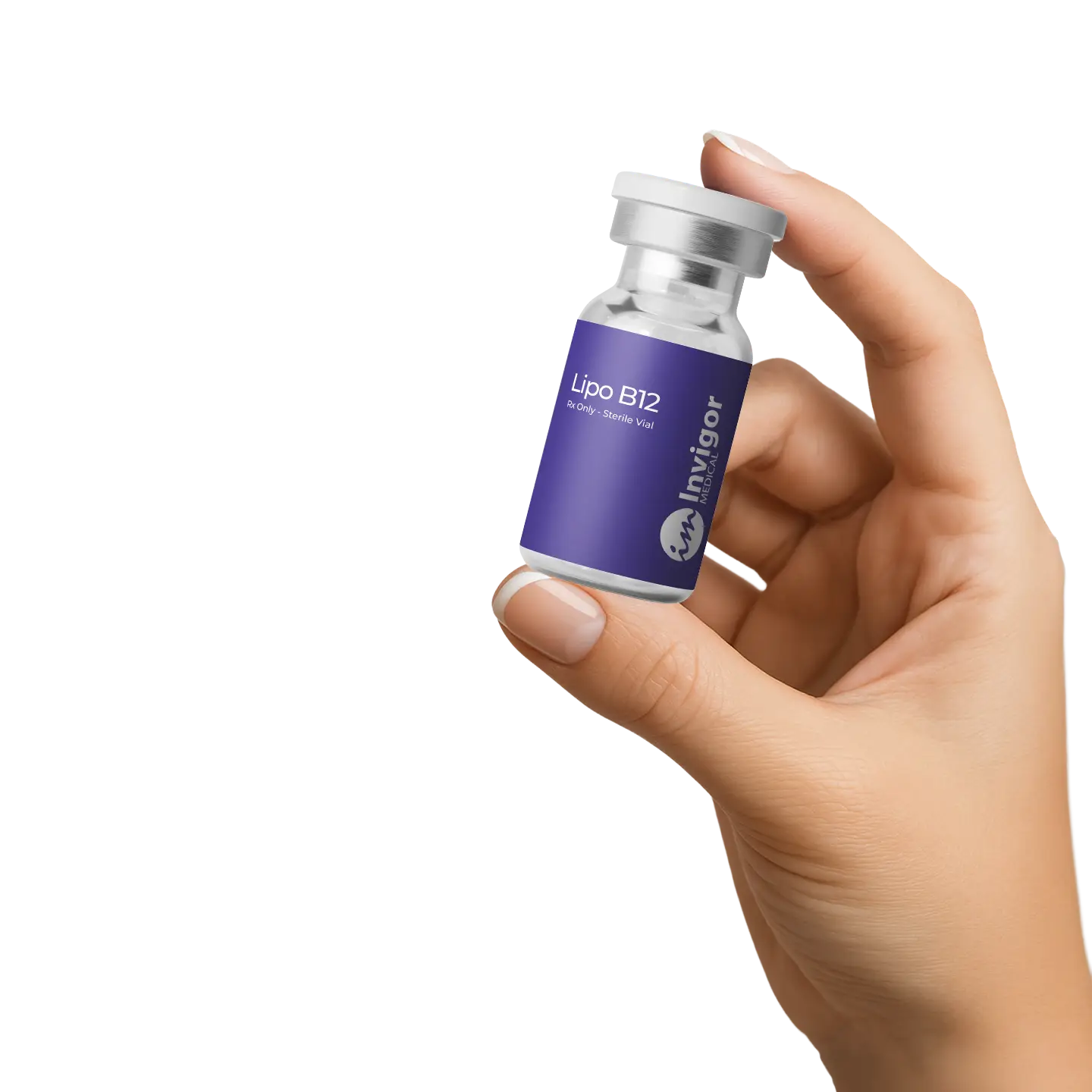 Lipo B12 Injections Medication in Hand