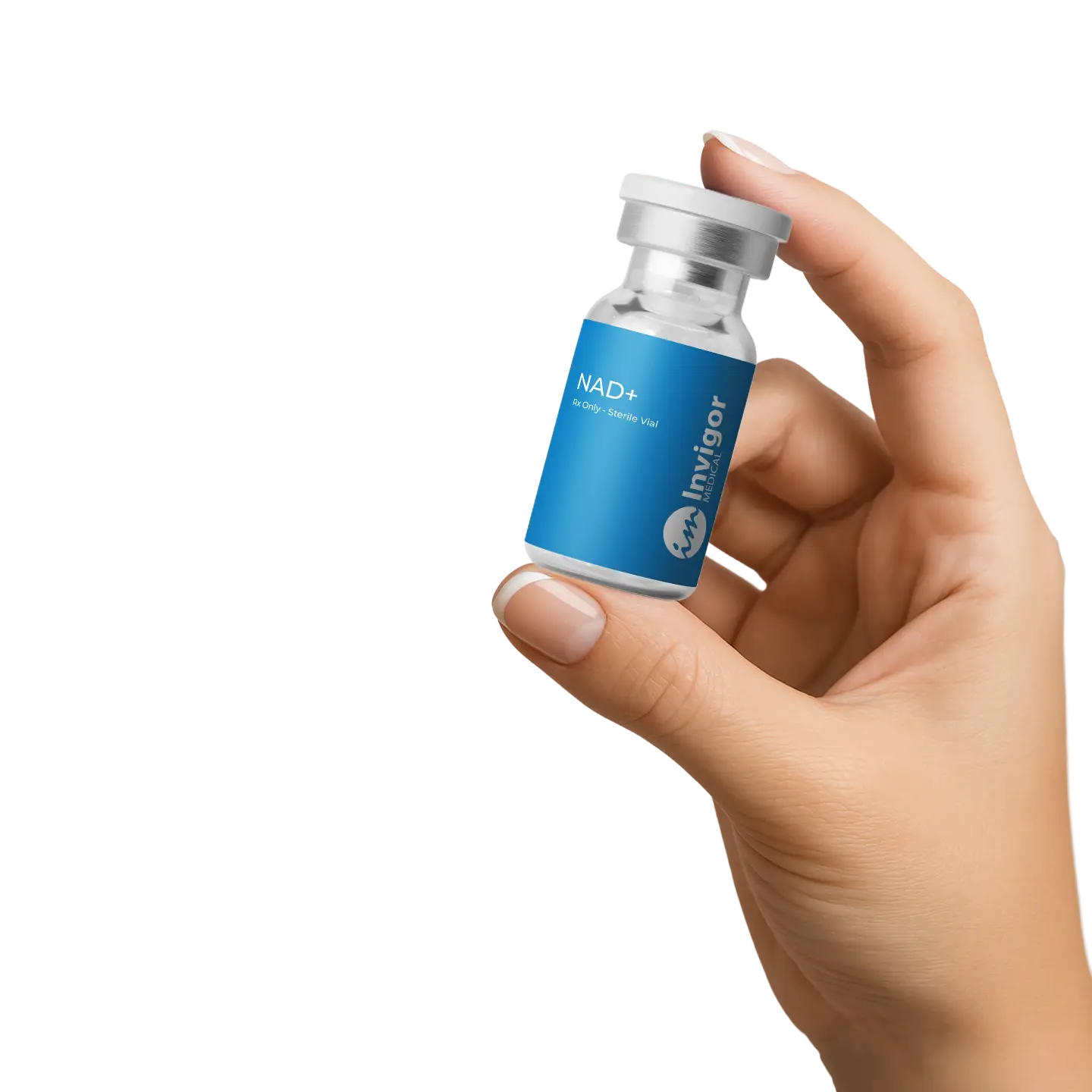 NAD+ Injections Medication in Hand