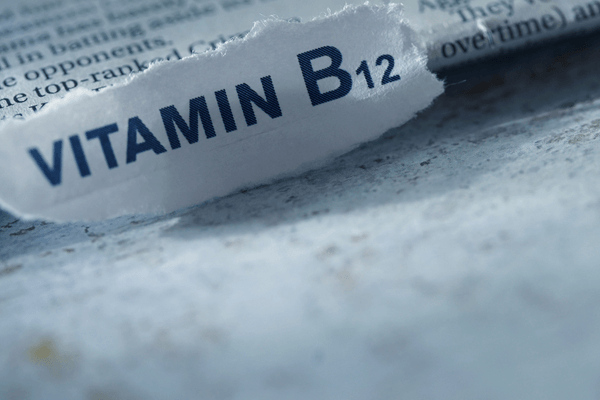 vitamin B12 label
