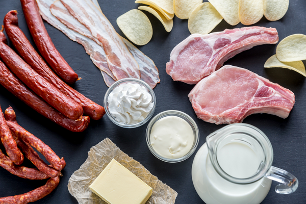 foods high in saturated fats