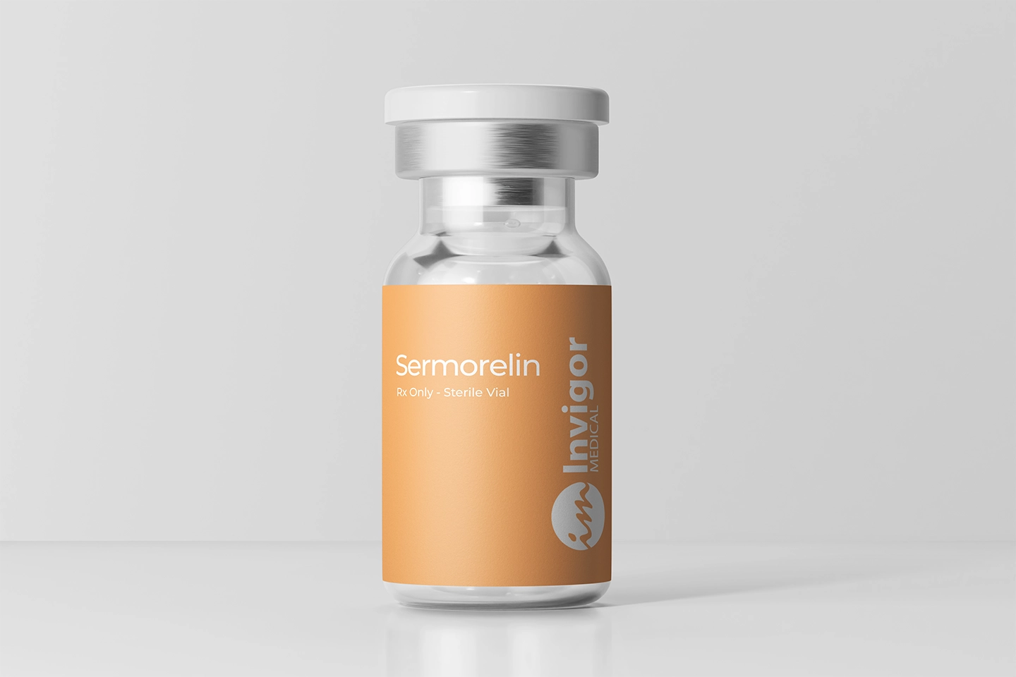 Sermorelin Injections Medication in Hand