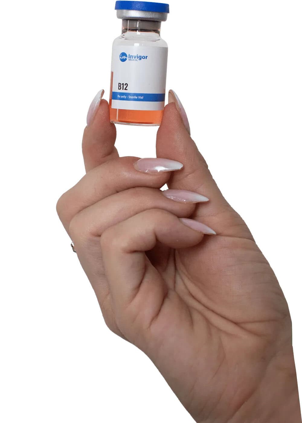 B12 Injections Medication in Hand