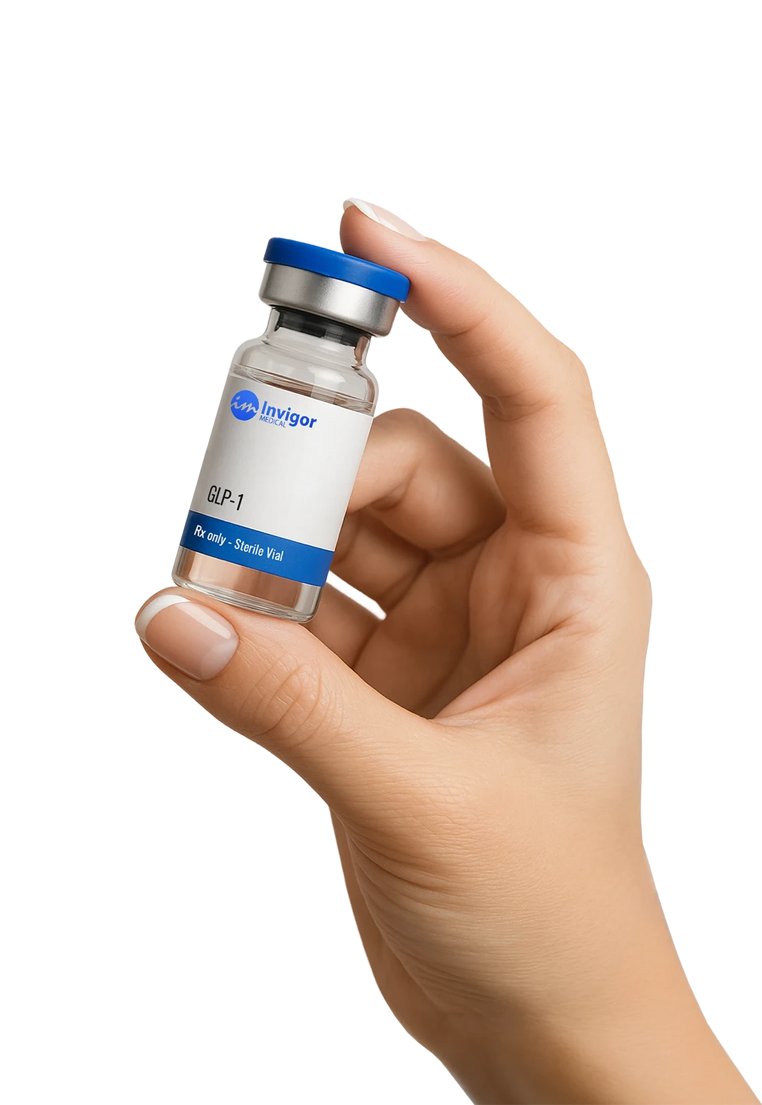 GLP-1 Treatments Medication in Hand