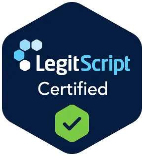 Invigor Medical LegitScript Certification