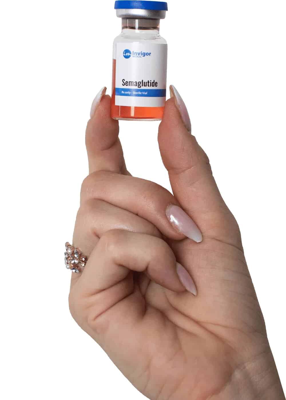 Semaglutide Injections Medication in Hand